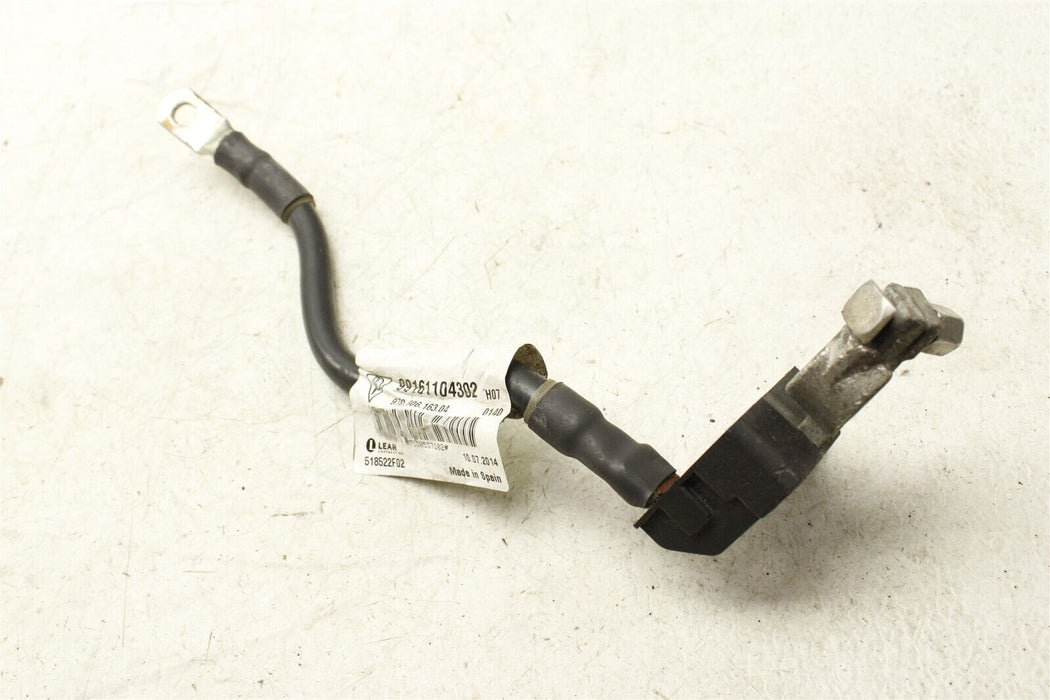 2015 Porsche Boxster S Negative Battery Cable 99161104302 13-16