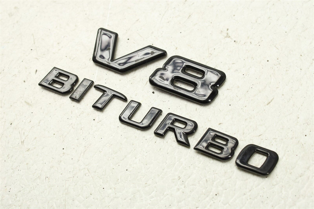 2017 Mercedes-Benz C63 AMG Emblem Badge Logo V8 Bi Turbo