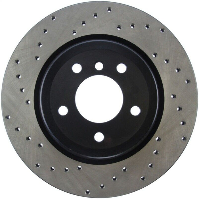 StopTech 128.34080R Sport Cross-Drilled Disc Brake Rotor