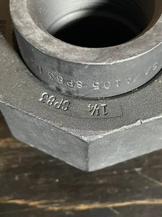 SA/A105 SP83 D278 1-1/4” Anvil Pipe Union Fitting