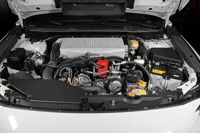 Perrin PSP-ENG-611BK Air Oil Separator Black Fits 22-23 Subaru WRX