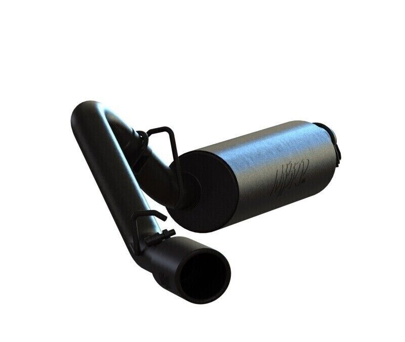 MBRP S5512BLK 2.5" Black Series Exhaust System For Jeep Wrangler TJ