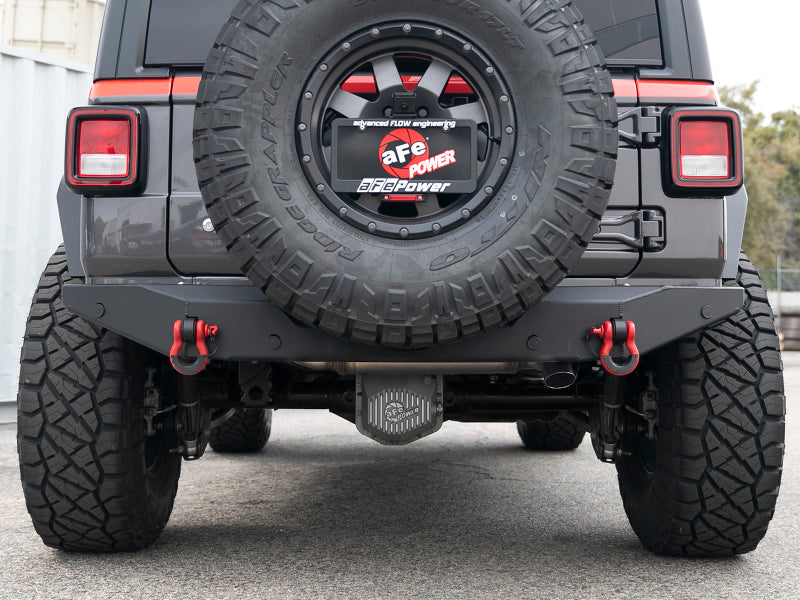 aFe MACH Force-Xp Hi-Tuck Fits 3in 409 SS 18-20 Jeep Wrangler JL 2.0/3.6