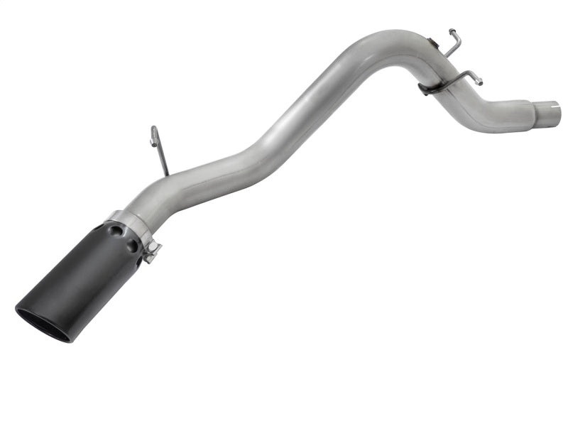 aFe LARGE BORE Fits HD 3.5in DPF-Back Alum Exhaust W/black Tip 2016 GM