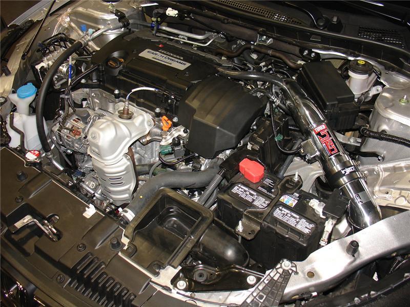 Injen Fits 13-17 Honda Accord 2.4L 4cyl Polished Cold Air Intake W/mr Tech &amp;