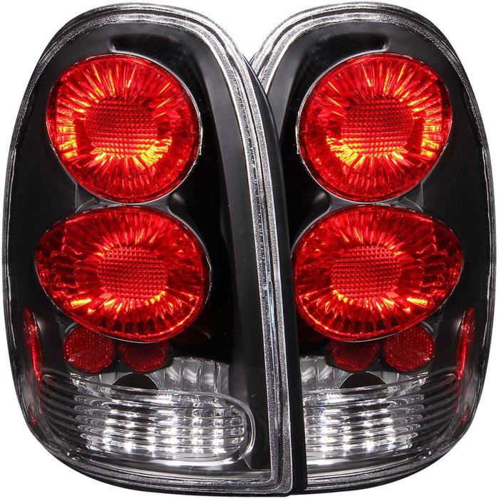 Anzo Fits 1996-2000 Chrysler Voyager Taillights Black