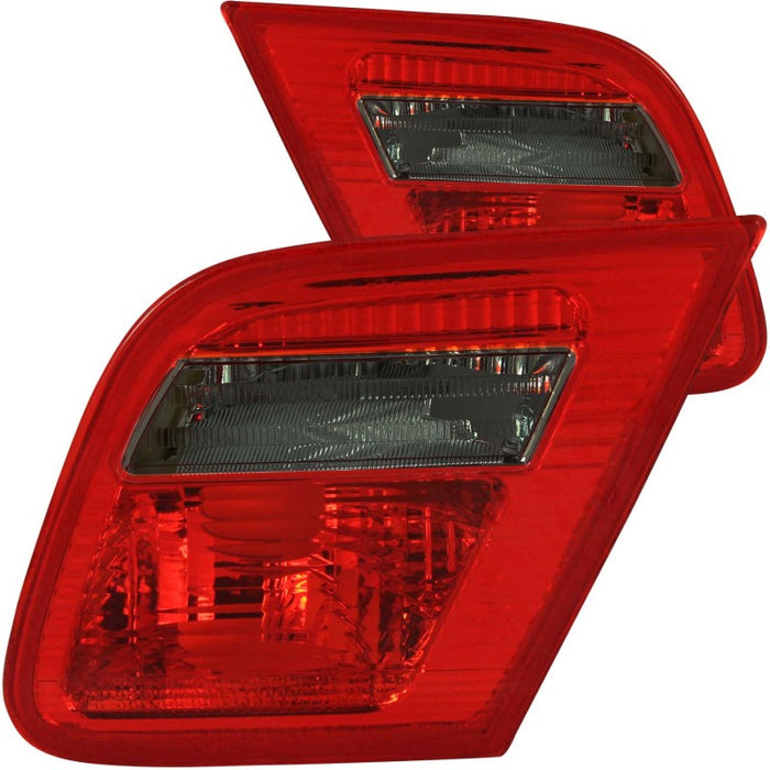 Anzo Fits 2000-2003 BMW 3 Series E46 Taillights Red/Smoke - Inner