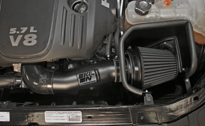 K&amp;N Dodge/Chrysler Fits 5.7/6.1L V8 Black Performance Intake Kit
