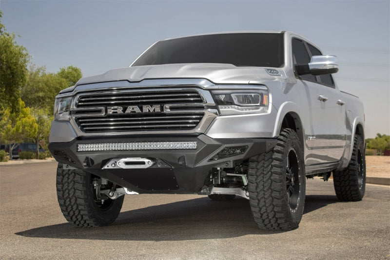 Addictive Desert Designs Fits 19 Ram 1500 Stealth Fighter Front Bumper W/ Winch