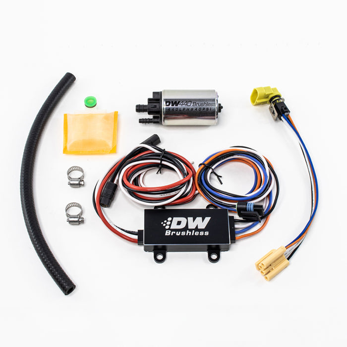 DeatschWerks DW440 440lph Brushless Fuel Pump Fits W/ PWM Controller