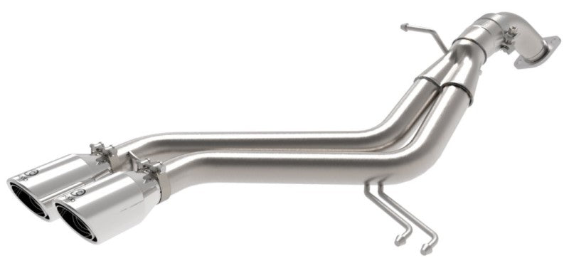 aFe Takeda Fits 13-17 Hyundai Veloster L4-1.6L 2-1/2in 304 SS Axle-Back Exhaust