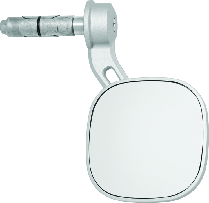 Kuryakyn Dillinger Bar End Mirrors Silver