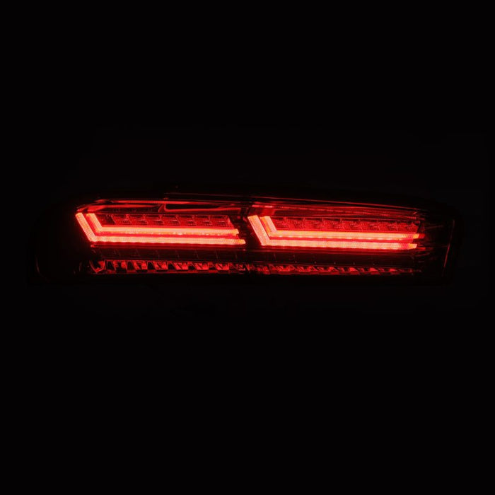 AlphaRex Fits 16-18 Chevrolet Camaro PRO-Series LED Tail Lights Jet Black