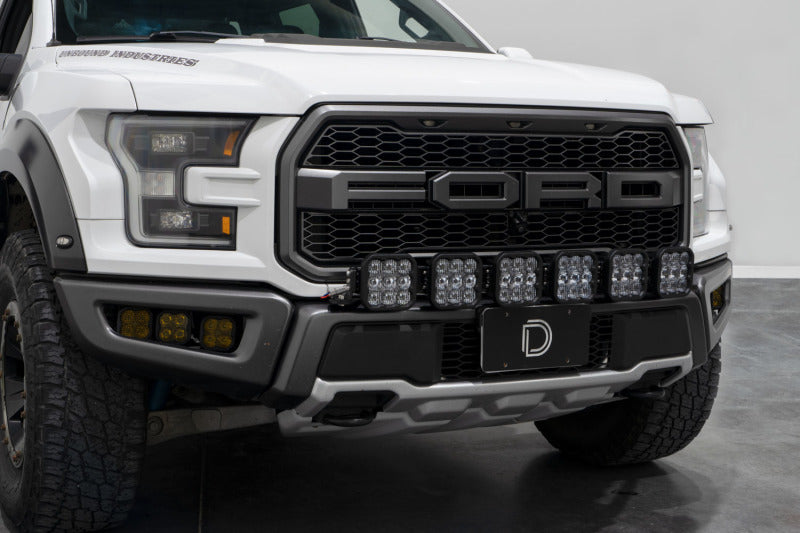 Diode Dynamics Fits 17-20 Ford Raptor SS5 Grille CrossLink Lightbar Kit - Pro