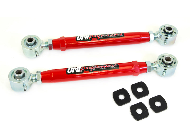 UMI Performance Fits 08-09 Pontiac G8 10-14 Camaro Toe Rods Adj Rotojoint