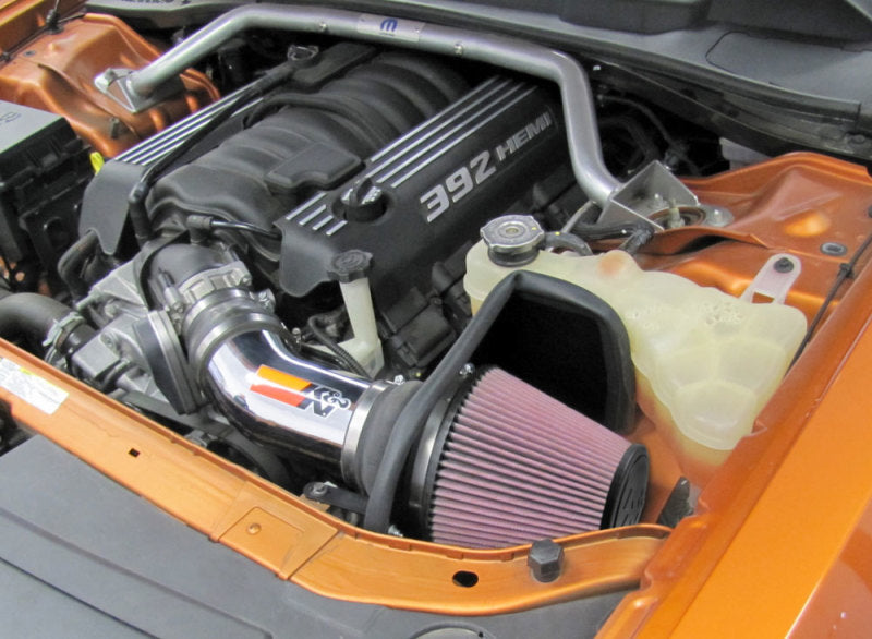 K&amp;N Fits Performance Intake Kit TYPHOON; 11 Dodge Challenger 6.4L V8