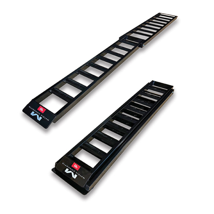 Matrix Concepts Fits A9 Aluminum Ramp - Black/White