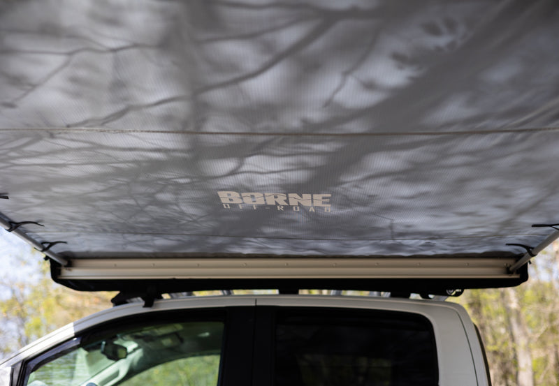 Mishimoto Borne Rooftop Awning Fits 59in L X 79in D Grey