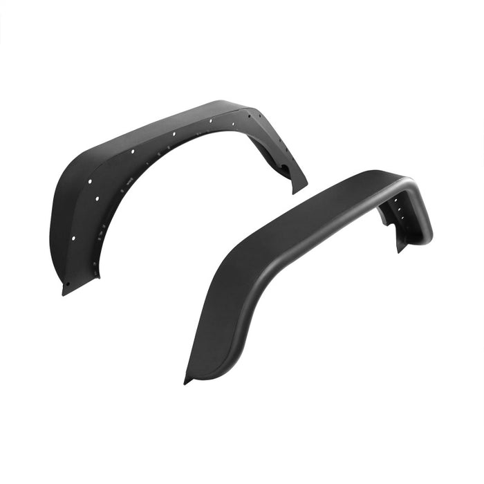 Westin/Snyper Fits 18-20 Jeep Wrangler Tube Fenders - Rear - Textured Black