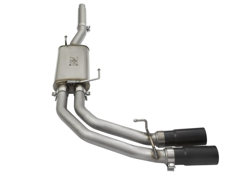 aFe Fits Rebel Exhausts Cat-Back SS Ford F-150 04-08 V8 4.6/5.4L W/ Black Tips