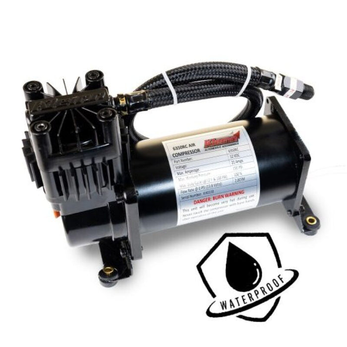 Kleinn Fits 150 PSI Air Compressor - Waterproof/ 100 Percent Duty Cycle