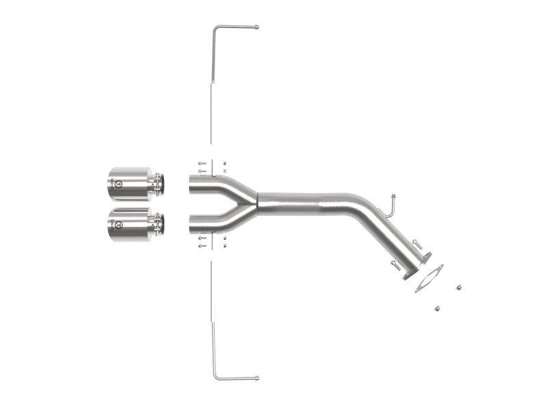 aFe Exhaust Axle Fits Back