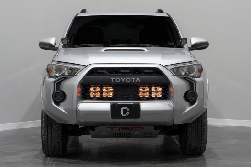 Diode Dynamics Fits 14-23 Toyota 4Runner SS5 Stealth Grille LED 4-Pod Kit - Pro