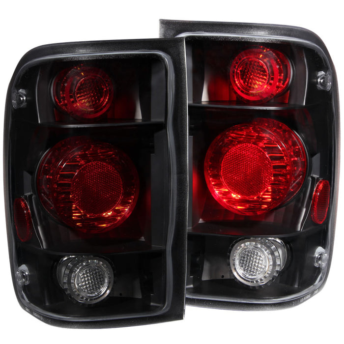 Anzo Fits 1998-2000 Ford Ranger Taillights Dark Smoke G2