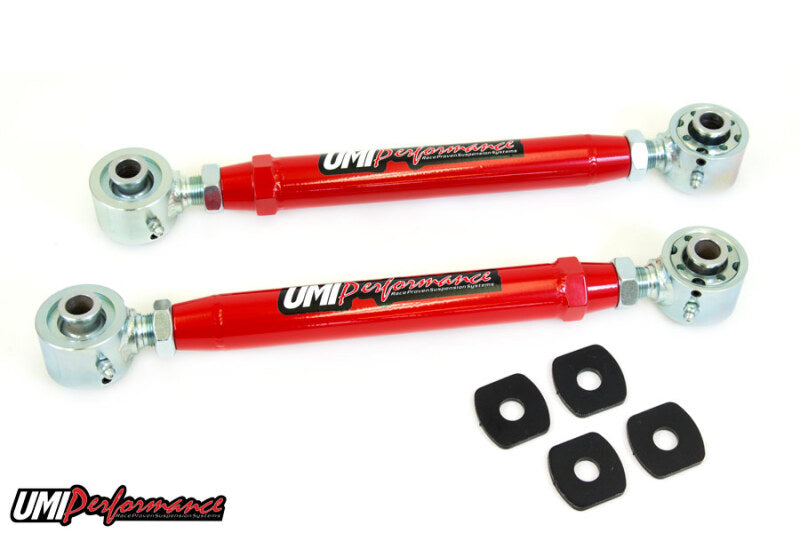 UMI Performance Fits 08-09 Pontiac G8 10-14 Camaro Toe Rods Adj Rotojoint