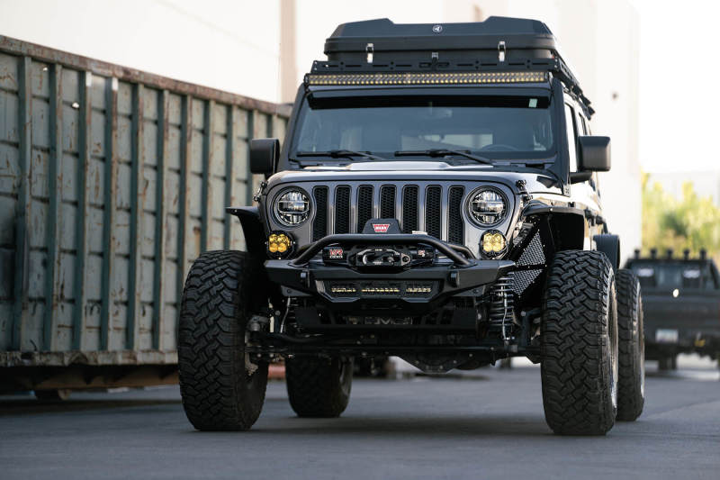 DV8 Offroad Fits 18-23 Wrangler JL/Gladiator JT Spec Series Front Bumper