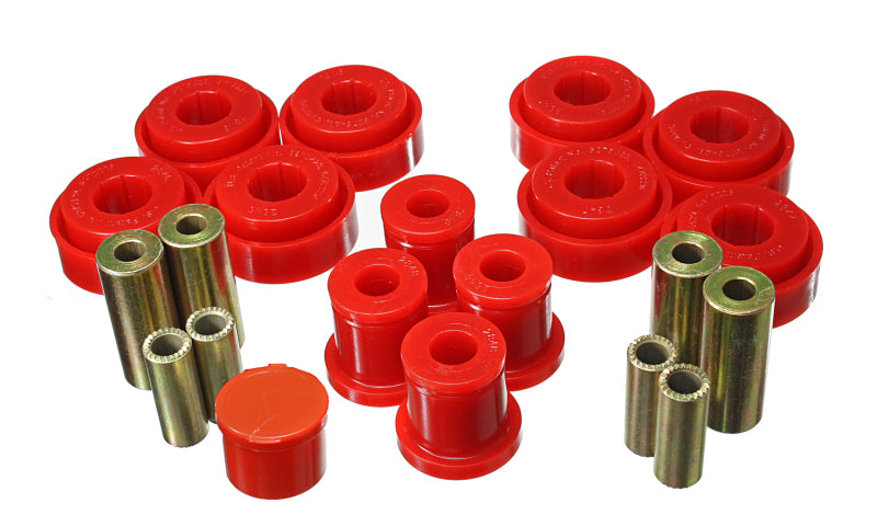 Energy Suspension Fits Chrysler Red Front End Control Arm Bushing Set