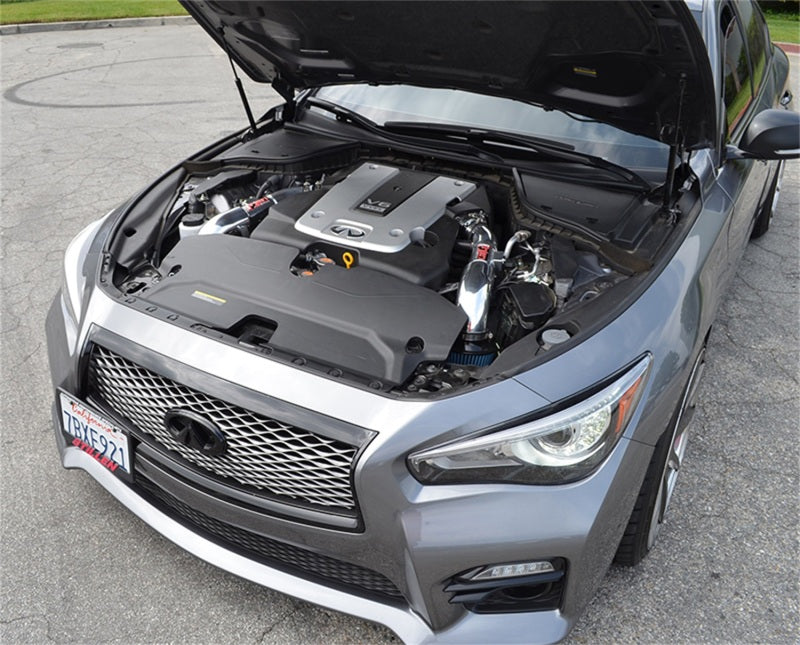 Injen Fits 14 Infiniti Q50 3.7L V6 Black Dual Short Ram Intake W/ MR Techn And