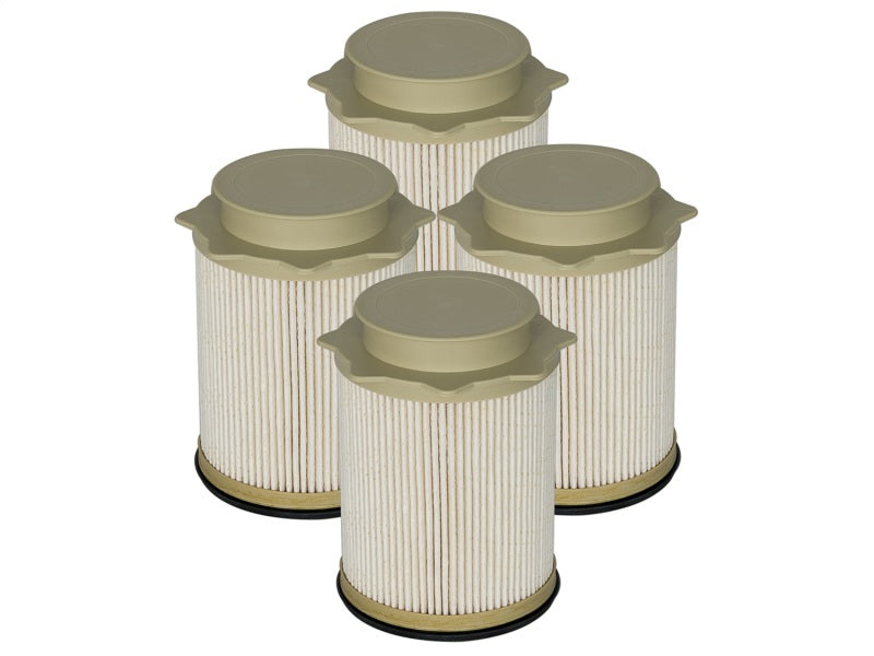 aFe ProGuard Fits D2 Fuel Filter (4 Pack) 10-16 Dodge RAM Diesel Trucks 6.7L