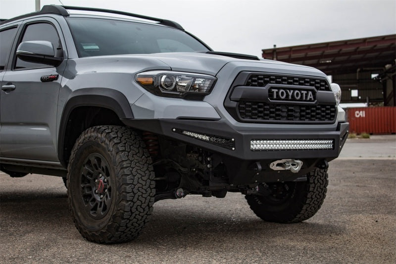 Addictive Desert Designs Fits 16-18 Toyota Tacoma HoneyBadger Front Bumper