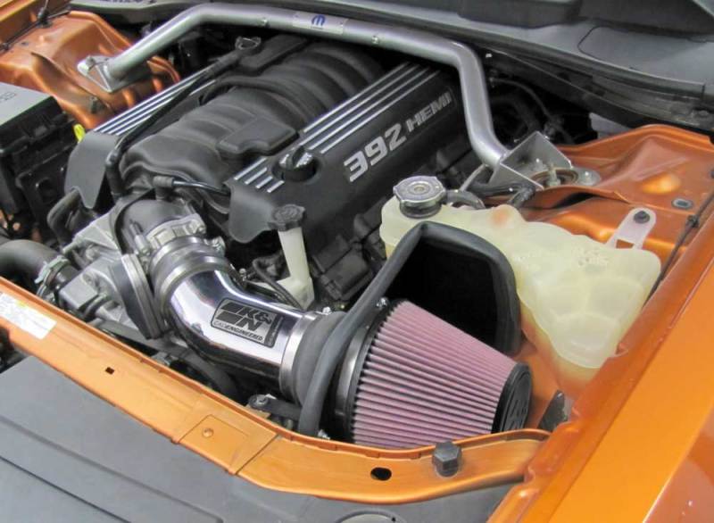 K&amp;N Fits Performance Intake Kit TYPHOON; 11 Dodge Challenger 6.4L V8