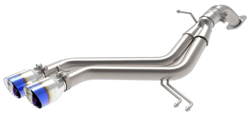 aFe Takeda Fits 13-17 Hyundai Veloster L4-1.6L 2-1/2in 304 SS Axle-Back Exhaust