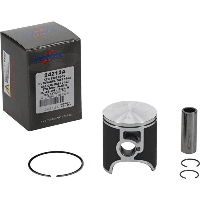 Vertex Piston Fits 03-24 KTM 85 SX 85cc Cast Replica Piston Kit