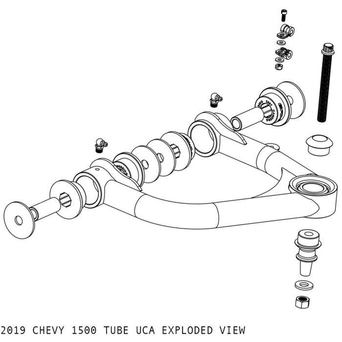 Camburg Fits Chevy/GMC 1500 2WD/4WD 19-23 1.25in Performance Uniball Upper Arms