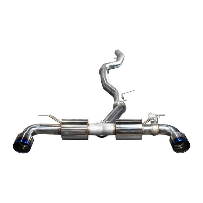 Injen Fits 20-21 Toyota Supra 3.0L Turbo 6cyl SS Cat-Back Exhaust W/ Burnt Tips