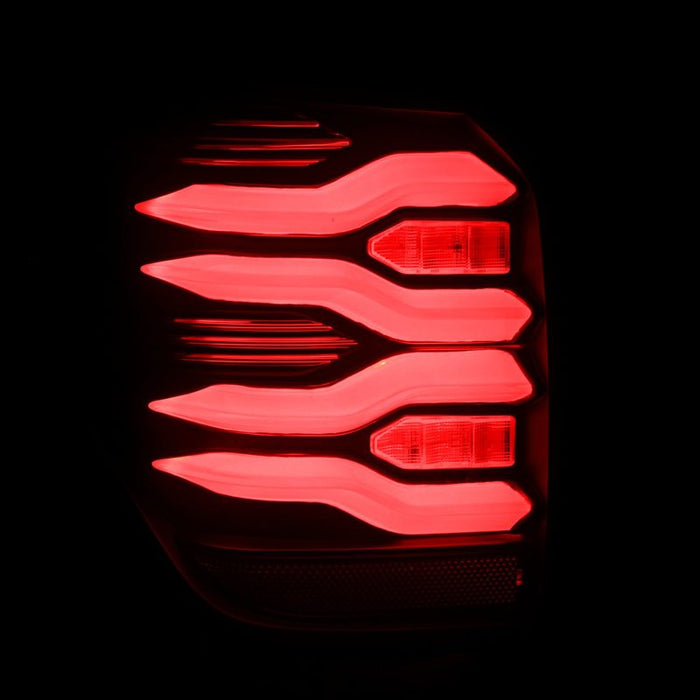 AlphaRex Fits 10-21 Toyota 4Runner LUXX LED Taillights Blk W/activ Light/Seq