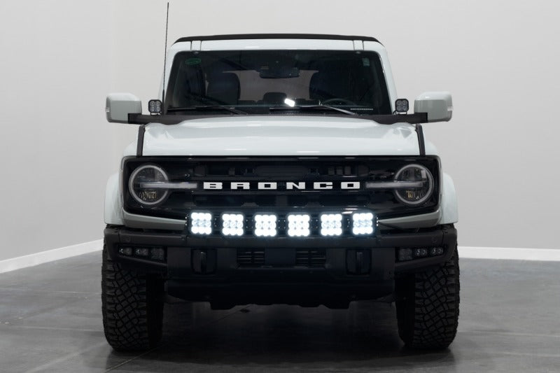 Diode Dynamics Fits Bronco SS5 6-Pod CrossLink Grille Lightbar Kit Sport - White