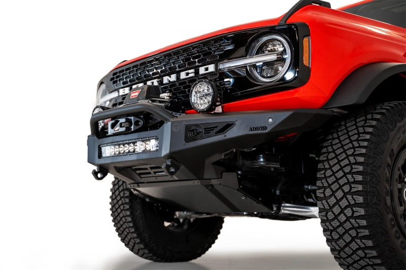 Addictive Desert Designs Fits 2021+ Ford Bronco Rock Fighter Front Bumper -