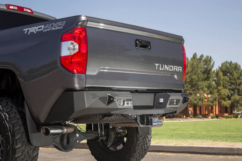 Addictive Desert Designs Fits 2014+ Toyota Tundra Stealth Fighter Rear Bumper W/