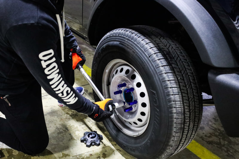 Mishimoto Aluminum Locking Fits Lug Nuts M12x1.5 27pc Set Black