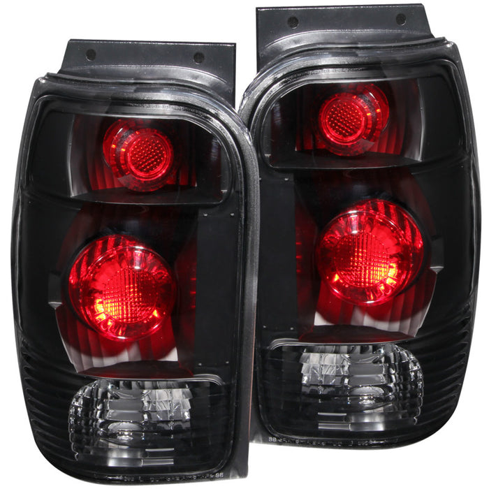 Anzo Fits 1998-2001 Ford Explorer Taillights Black