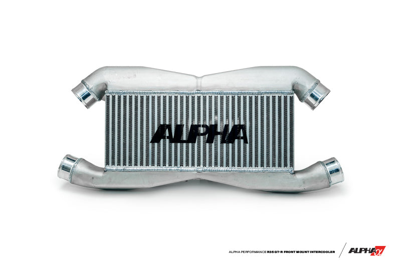 AMS Performance 2009+ Nissan GT-R R35 Replacement Alpha FMIC for Stock IC Piping