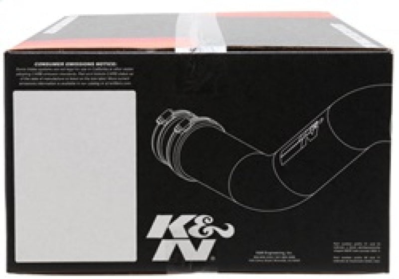 K&amp;N Fits 05-09 Chevy Cobalt 2.2L Silver Typhoon Short Ram Intake
