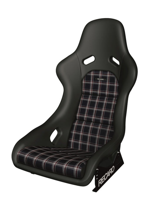 Recaro Fits Classic Pole Position ABE Seat - Black Leather/Classic Checkered