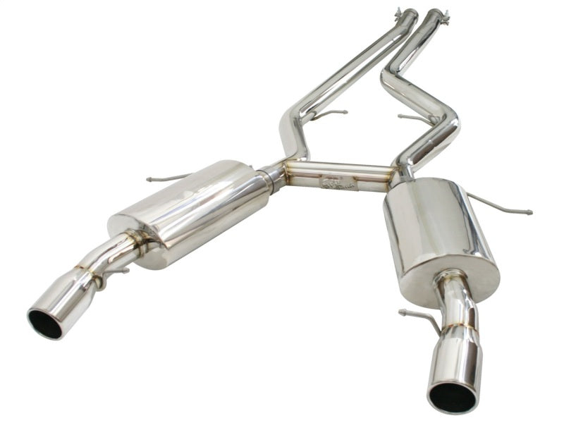 aFe MACHForce Fits XP Exhausts Cat-Back SS-304 EXH CB BMW 335i (E90/92 Only)