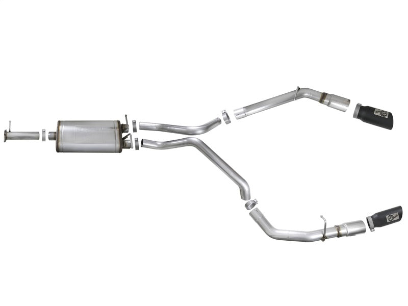 aFe MACH Force-Xp Fits 3in 409 SS Cat-Back Exhaust 2019 RAM 1500 V8-5.7L W/